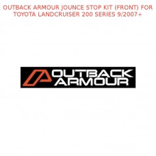 OUTBACK ARMOUR JOUNCE STOP KIT (FRONT) FOR TOYOTA LANDCRUISER 200 SERIES 9/2007 +